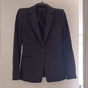 Classic CHARCOAL GRAY Blazer - Sz 6